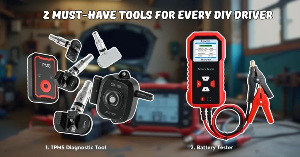 Essential Car Maintenance Components, Tools & Services You Should Know TPMS Tool and Battery Tester