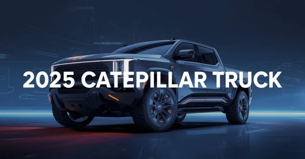 2025 caterpillar pickup truck