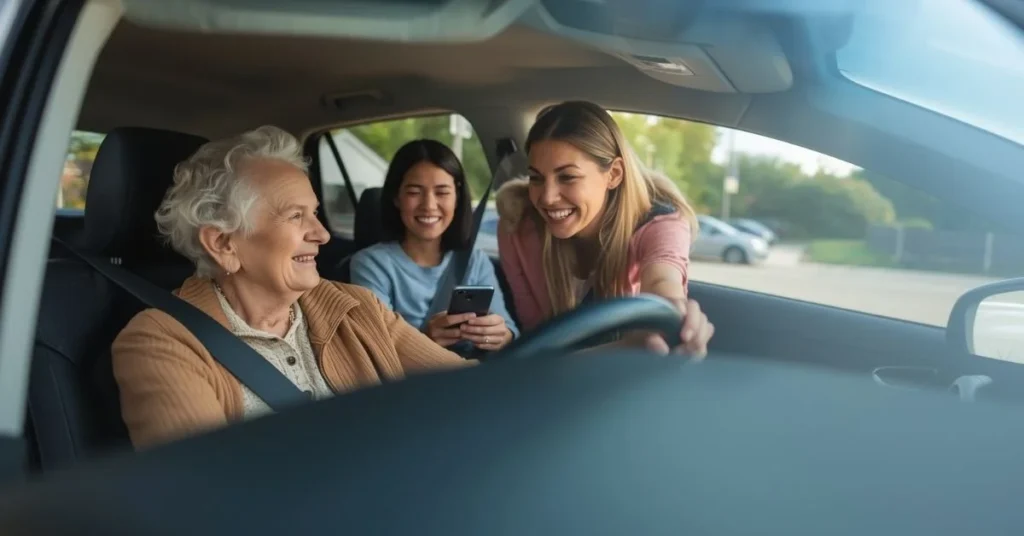 Family Supporting a Senior Driver
