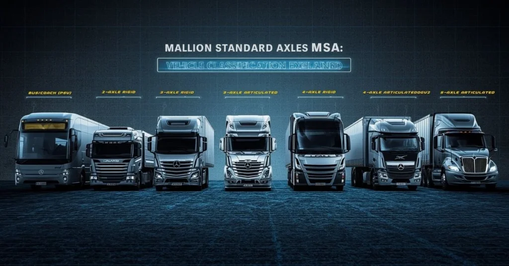 Million Standard Axles (MSA): Complete Guide to Pavement Design and Road Durability Equivalent Standard Axle Load classification