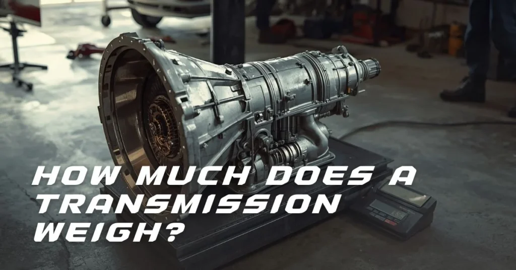 How much does a transmission weigh
