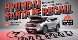 Hyundai Recall: Critical Fire Risk Alert for Santa Fe Owners in 2024-2025