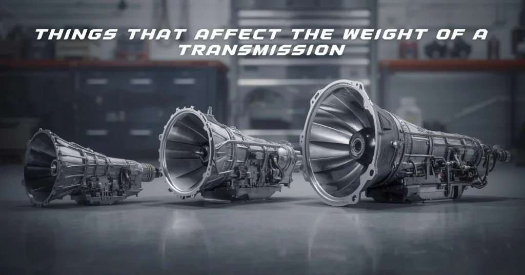 How Much Does a Transmission Weigh? A Complete Guide for Car Lovers Things that affect the weight of a transmission