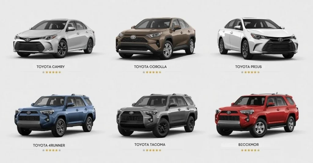 Toyota vs Honda Reliability: Which Brand Truly Lasts Longer? Toyota car showcase