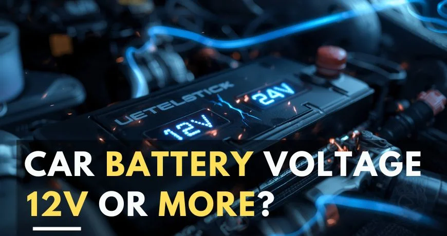 how many volts is a car battery