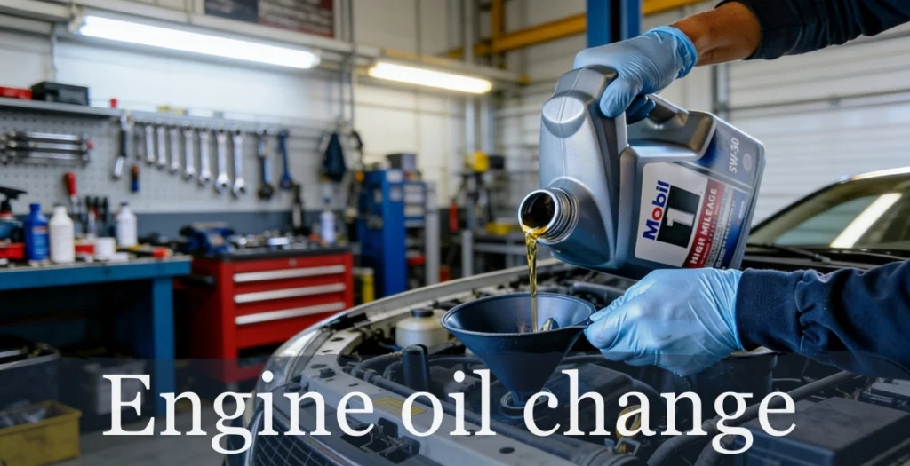 engine oil change