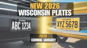Wisconsin’s New License Plates: Blackout and Retro Designs Coming January 2026