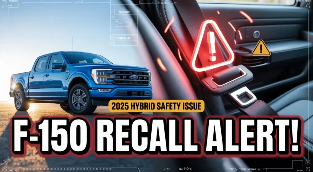f-150 seat belt warning recall