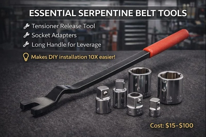 serpentine belt tool
