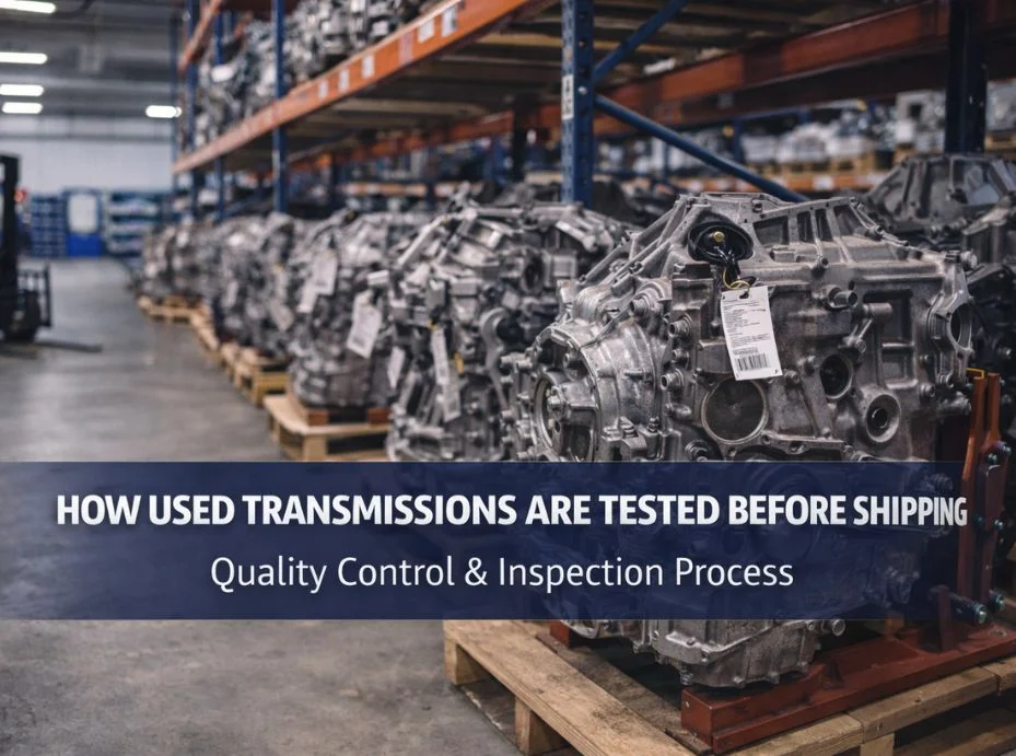 Used Transmission Inspection Process: How Units Are Tested Before Shipping used transmission inspection process