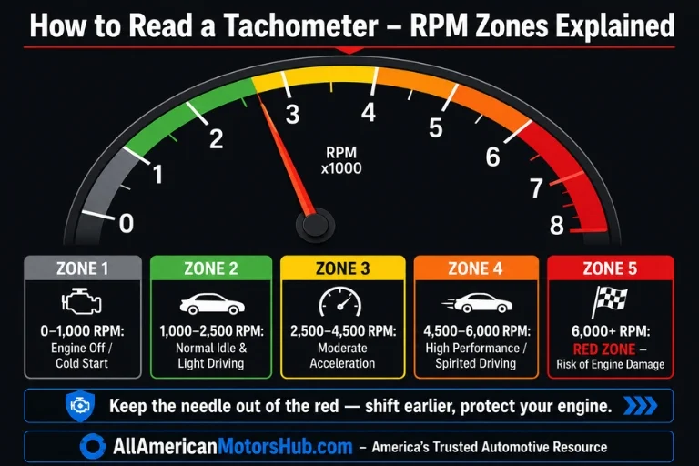 How TO Read A Tachometer