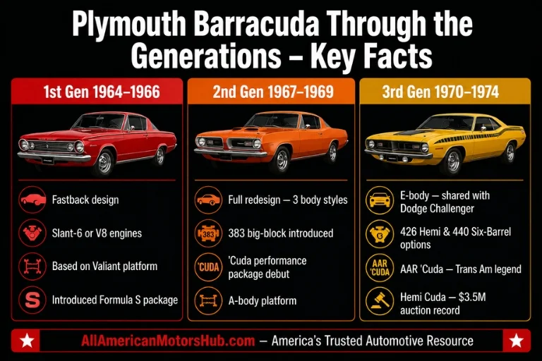 Plymouth Barracuda – Powerful, Bold & Legendary Cuda Guide Plymouth Barracuda – Powerful, Bold & Legendary Cuda Guide