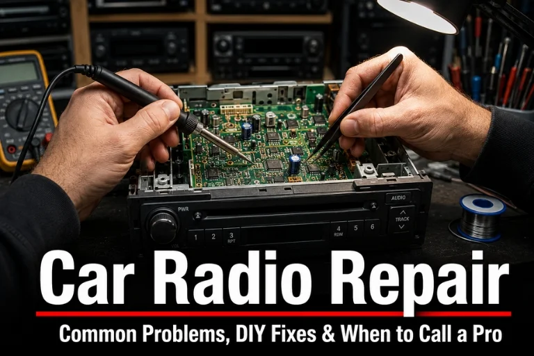 Car Radio Repair Guide – Smart, Proven & Easy Fix Tips Car Radio Repair